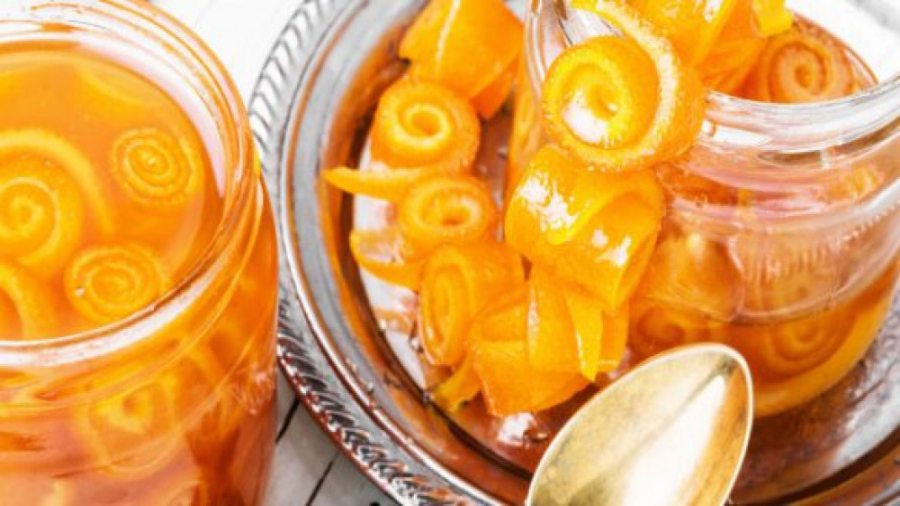 مربا پوست پرتقال و هویج