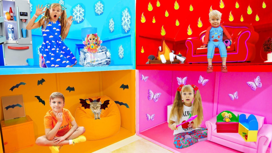 ماجراهای خانه نمایش دیانا و روما : اتاق بازی