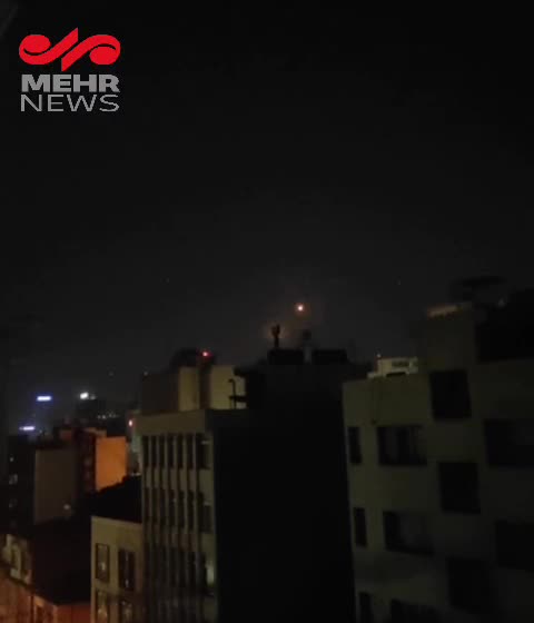   اولین تصاویر از فعالیت دقایقی قبل پدافند در تهران