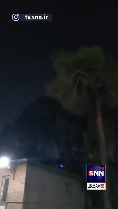   تصاویر تازه از فعالیت ممتد پدافند هوایی در تهران