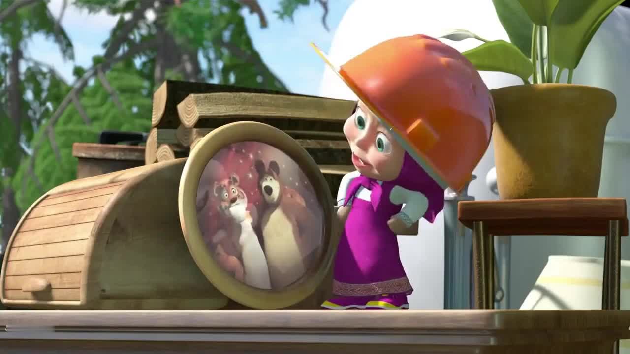 انیمیشن ماشا و میشا دوبله فارسی - نوسازی خانه