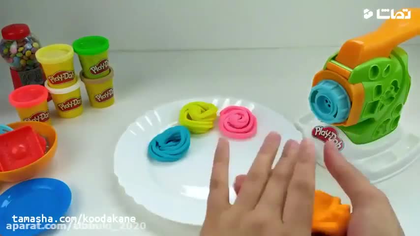 کارتون جدید آشپزی کودکانه با خمیر بازی | برنامه کودک آشپزی جدید