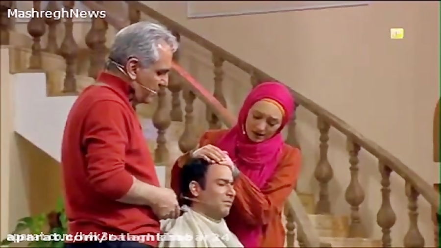 نیما فلاح جلوش چشم همه موهاش رو از دست داد | جیغ های همسرش