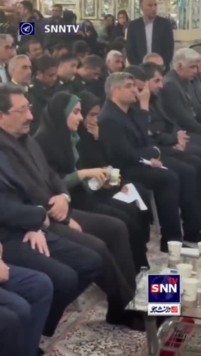   رفتار مادرانه وزیر راه با دختر یکی از جانباختگان معدن طبس