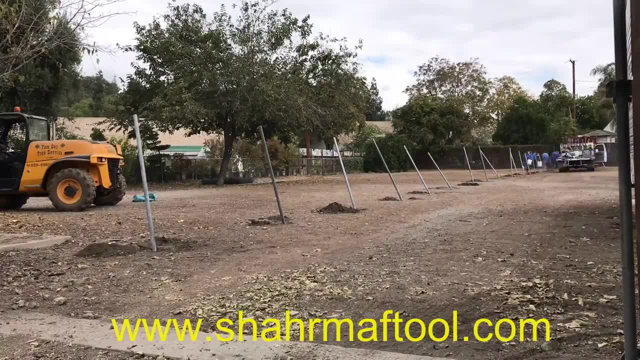 نصب توری حصاری و پایه فنس | آموزش مرحله به مرحله