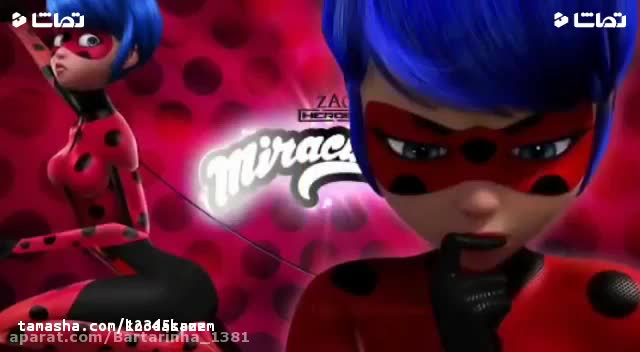 کلیپ انیمیشن دختر کفشدوزکی جدید | دانلود دختر کفشدوزکی و گربه سیاه