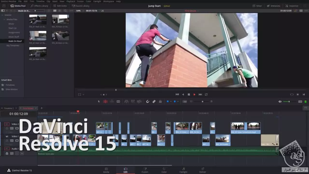 آموزش فارسی جامع داوینچی ریزالو Davinci Resolve - آریاگستر