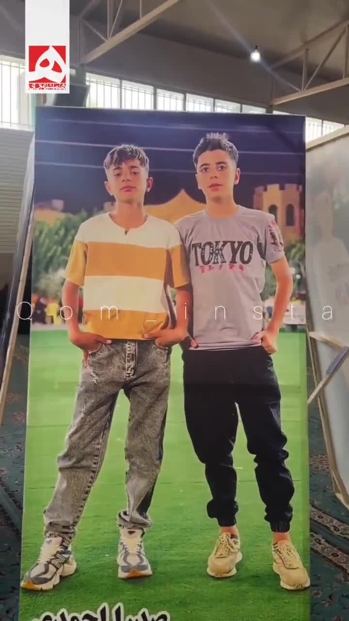   تصاویر تلخ و جانسوز از مراسم ختم پنج نوجوانی که با تریلی تصادف کردند و جان باختند