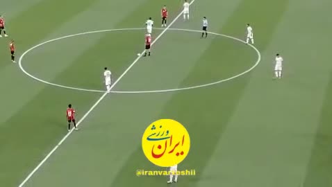 شادی گل بازیکنان پرسپولیس بعد از به ثمر رساندن گل اول مقابل الریان