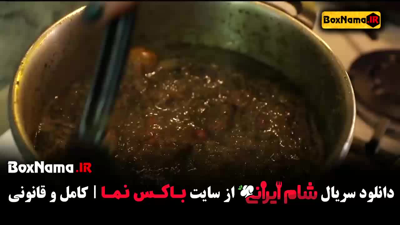 متین ستوده شام ایرانی (قورمه سبزی)
