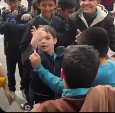 فیلم جدید و واضح از رقص دانشآموزان در بابل