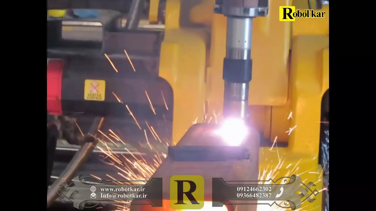 برش پلاسما رباتیک .:. Robotic Plasma Cutting |  ربات کار