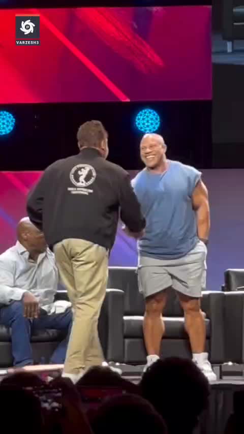 ♦️هادی چوپان در جمع بزرگان بدن سازی