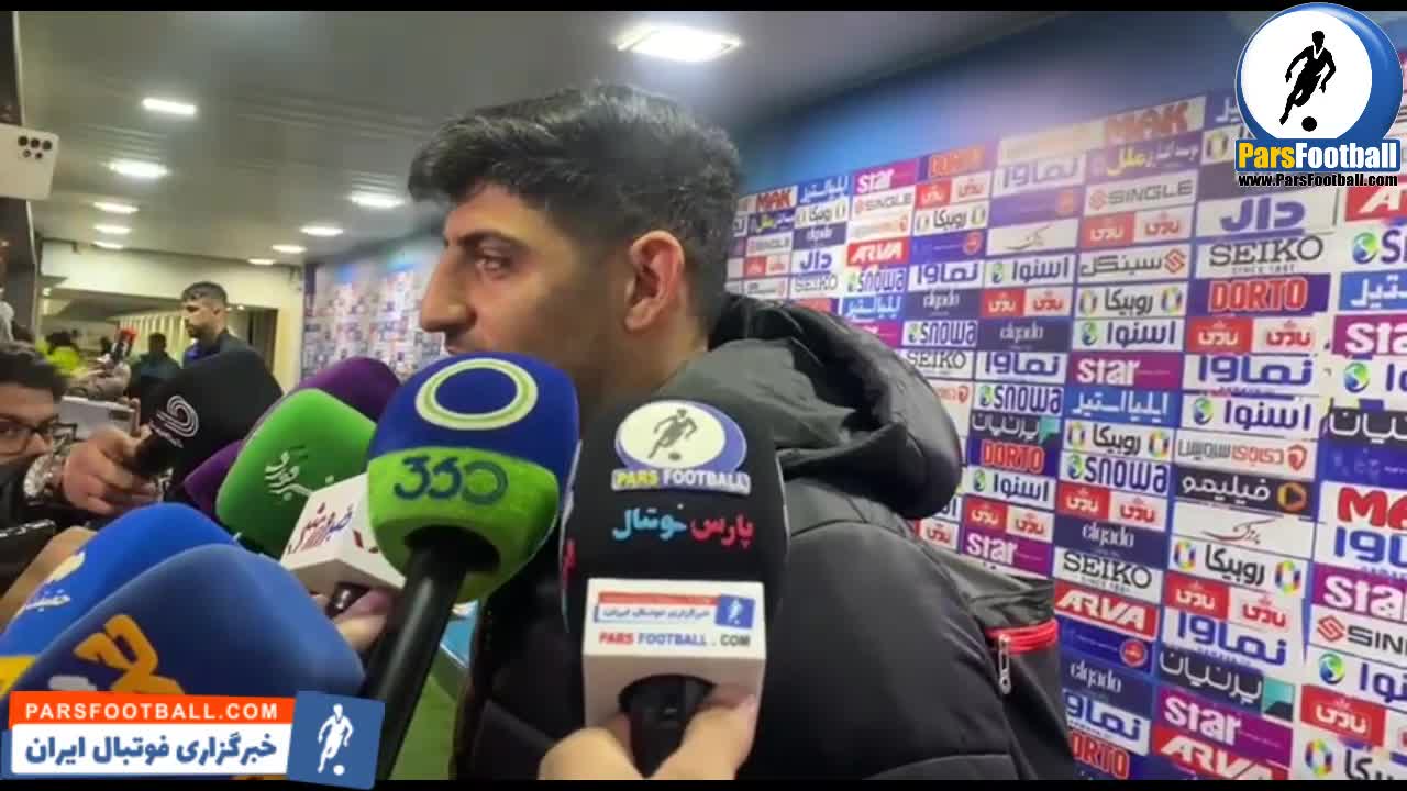 واکنش ترابی به تساوی مقابل استقلال + فیلم