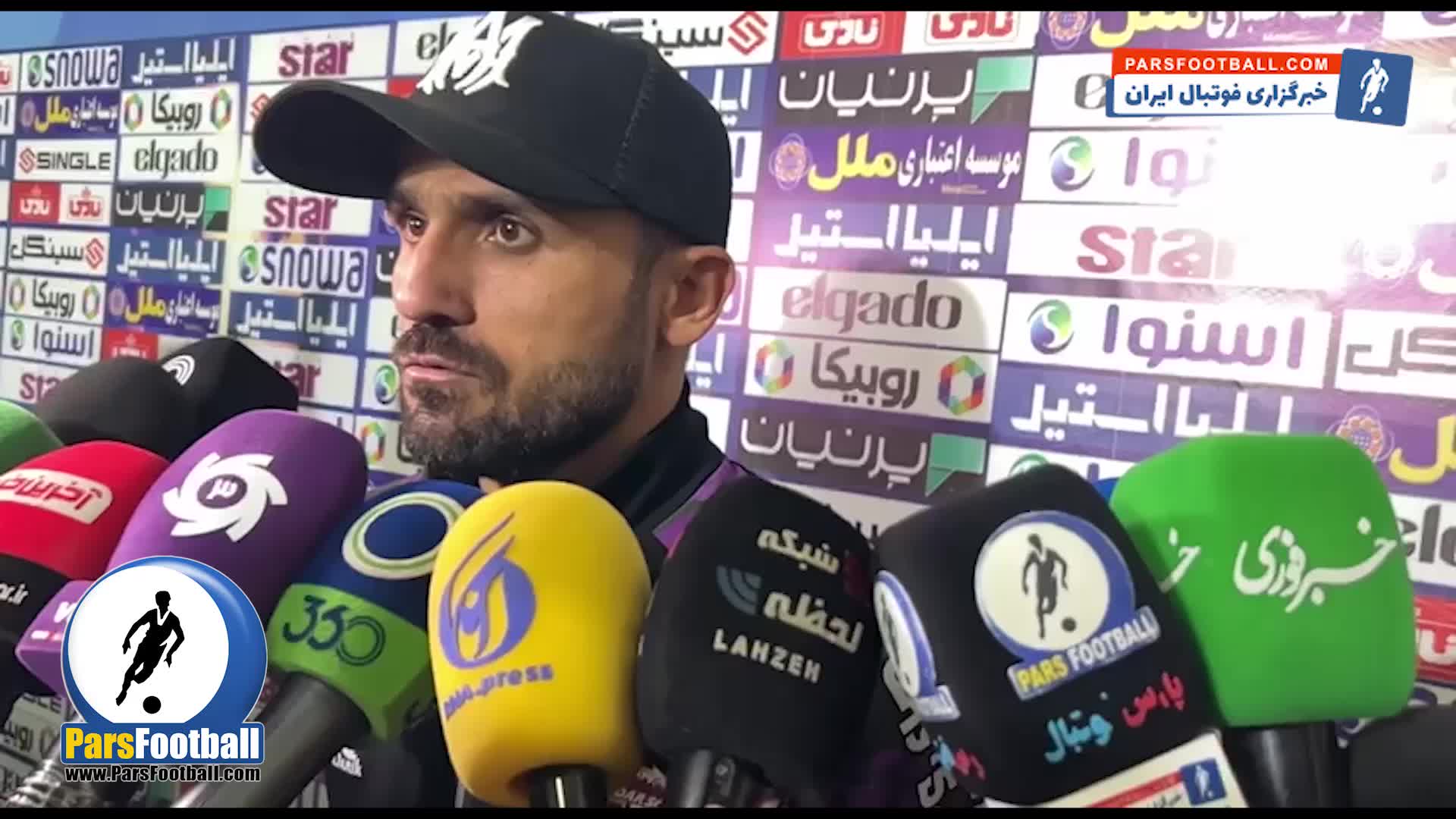 کریم اسلامی ، مهاجم هوادار : به بازی خوب امتیاز نمی‌دهند، مبارک استقلال!