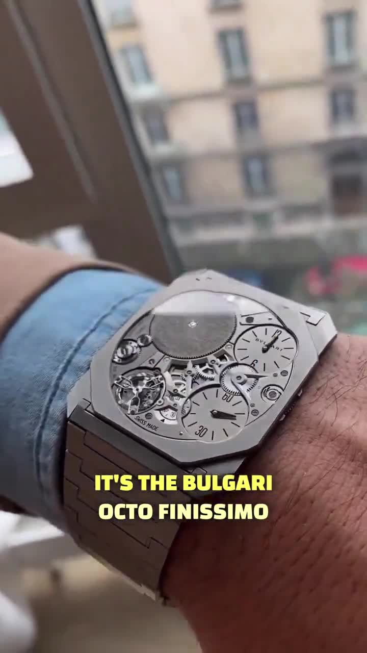 باریک‌ترین ساعت مچی جهان!😯