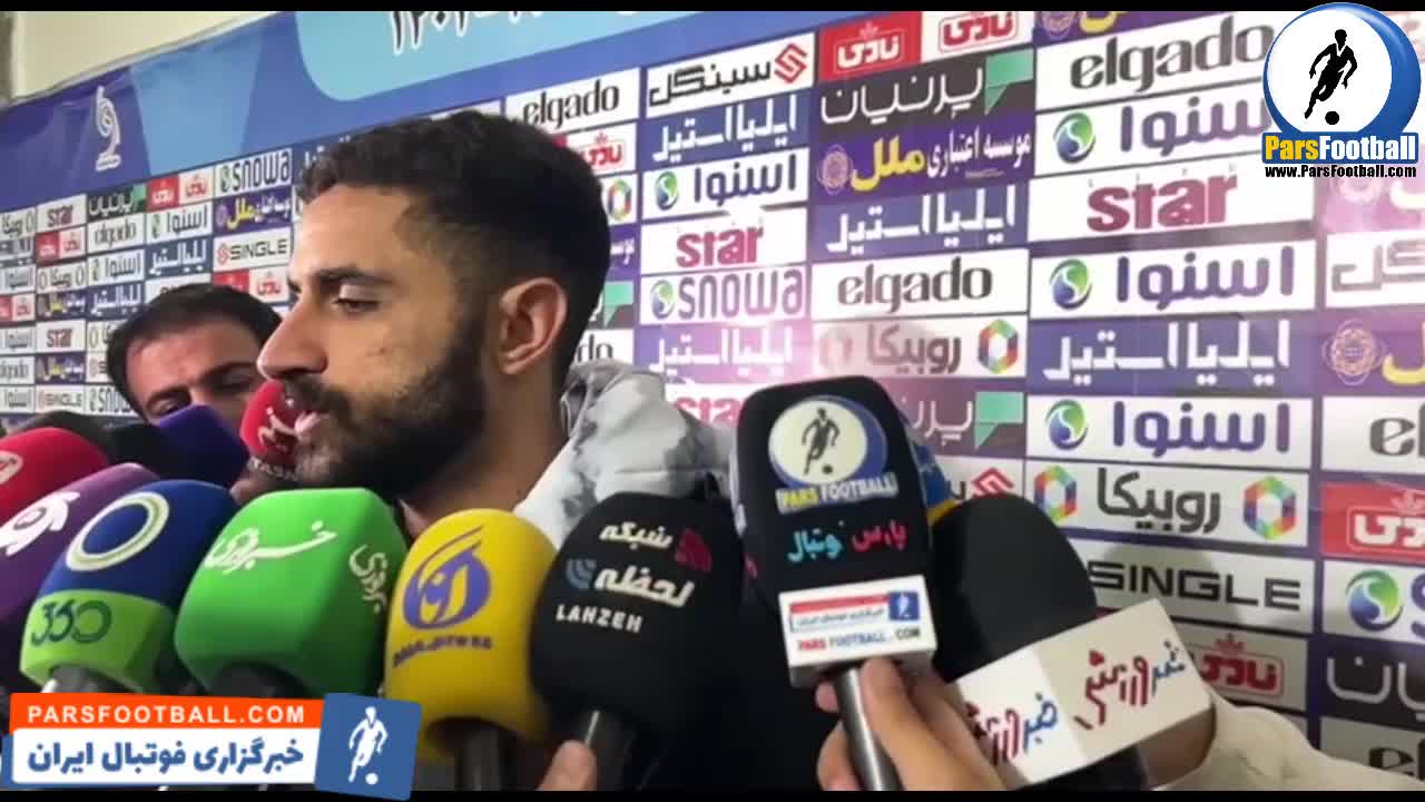 کری بابک مرادی برای استقلال و نکونام + فیلم