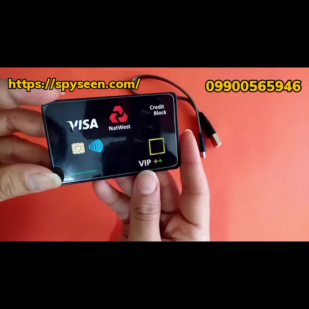 هندزفری نامرئی طرح ویزا کارت