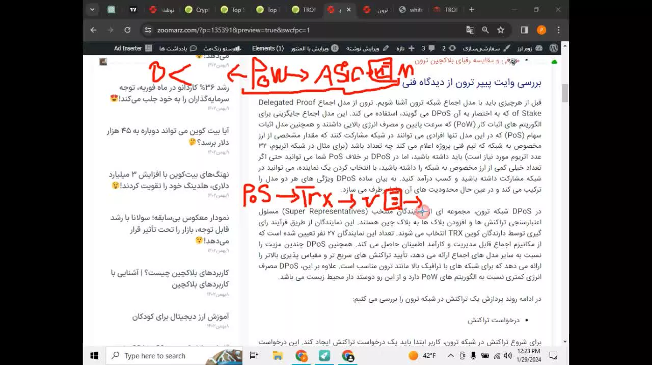 بررسی وایت پیپر ترون (قسمت اول)