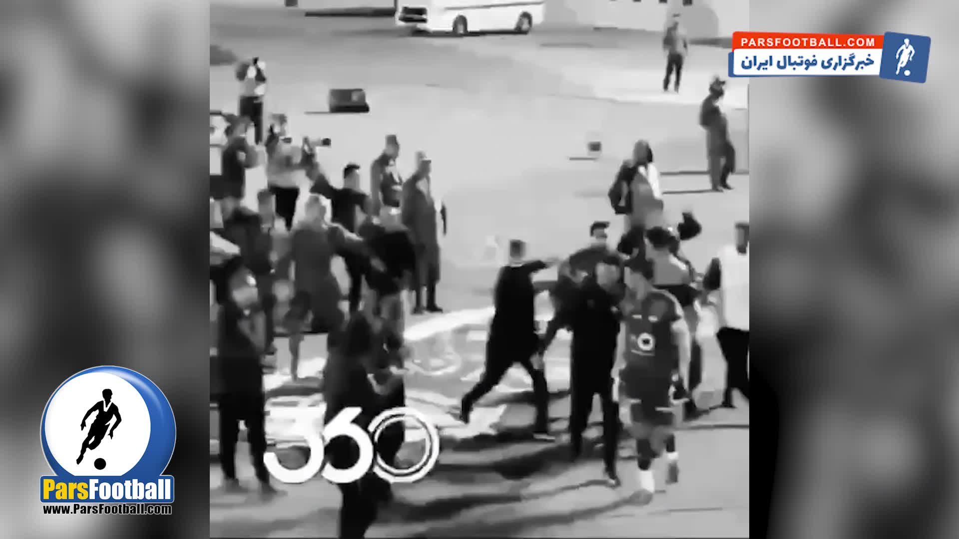 کلیپ حرکت عجیب سیدحسین حسینی با یک هوادار