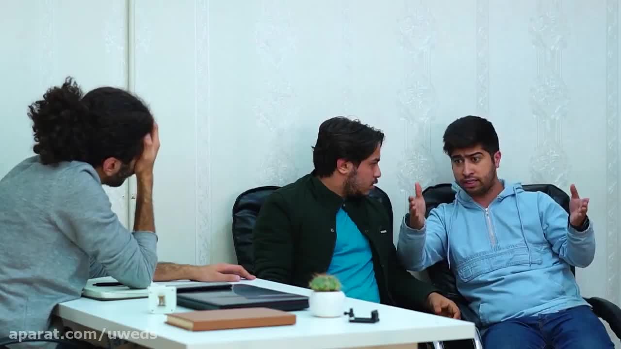 کلیپ طنز خنده دار مصطفی آزاد و مجتبی  حمایت