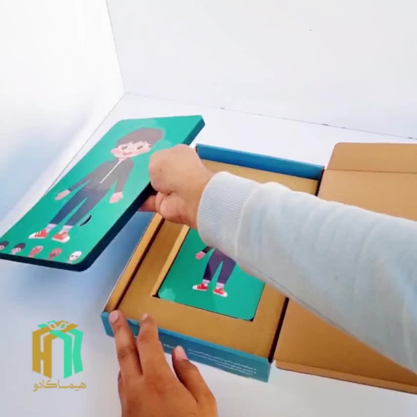 پازل آموزشی مدل اعضای بدن