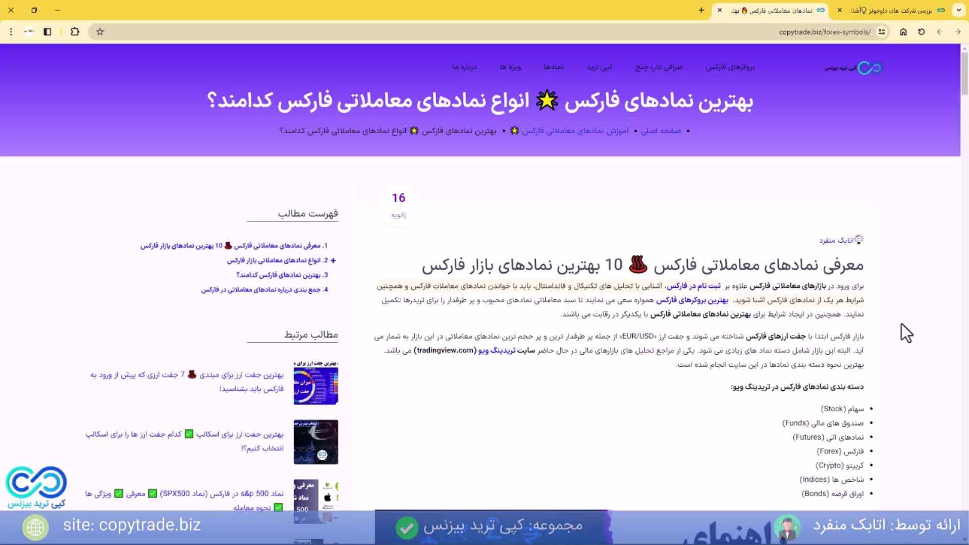 ‫معرفی شرکت های داوجونز   آشنایی با لیست شرکت های «Dow Jones» - [شماره 277]