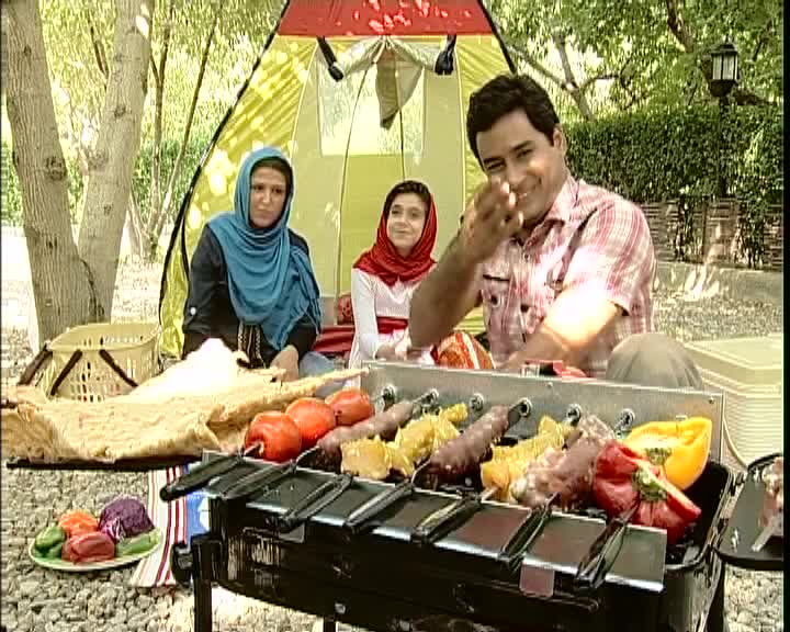 کباب پزدوگانه سوز مه پویا