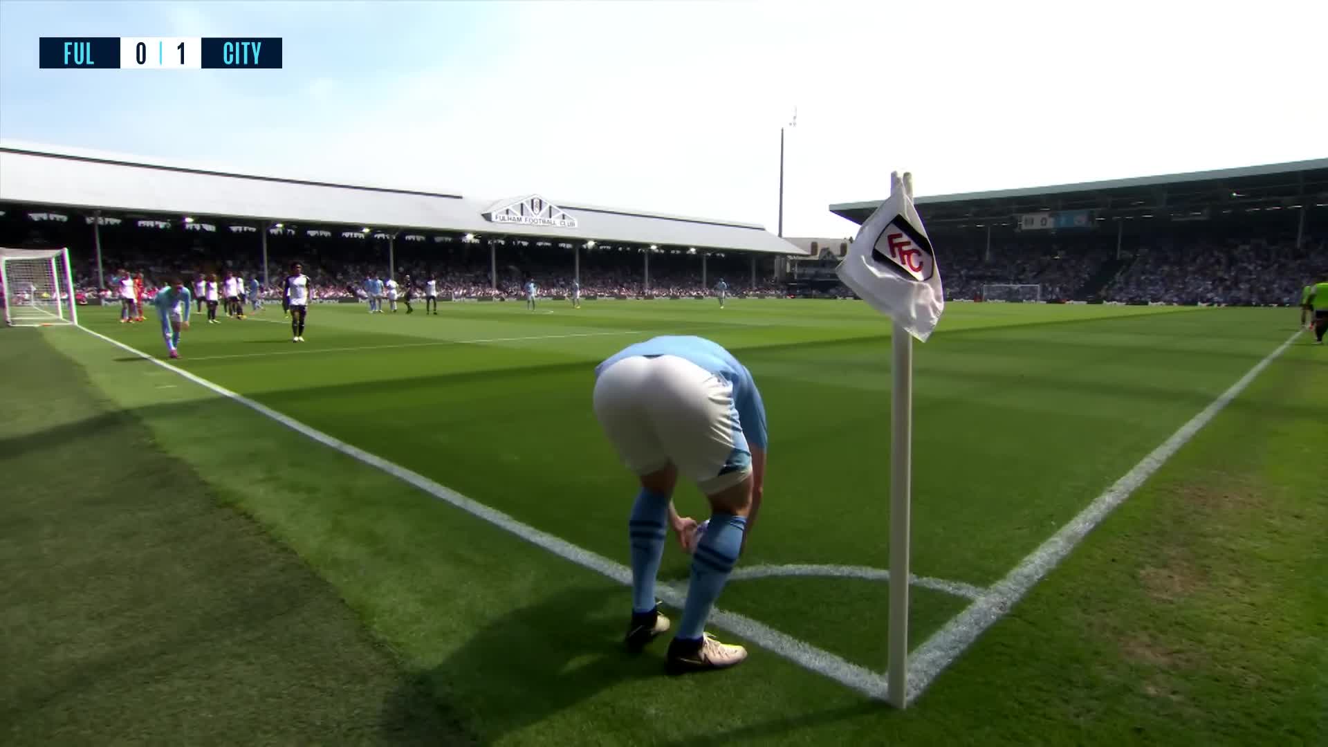 خلاصه بازی لیگ برتر انگلیس : فولام 0-4 منچسترسیتی