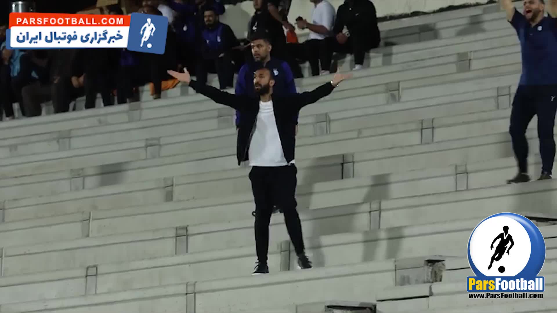 جنجال دیده نشده روزبه چشمی در روز برد استقلال + سند