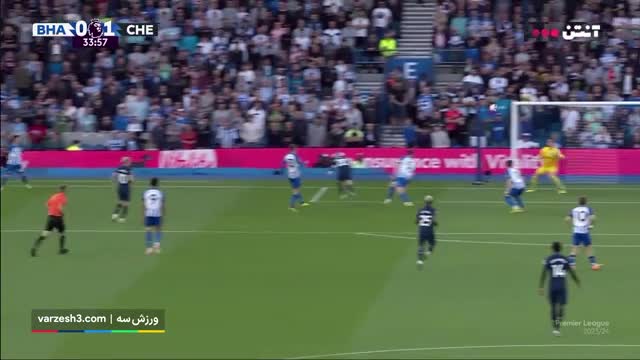 خلاصه بازی/ برایتون 1_2چلسی