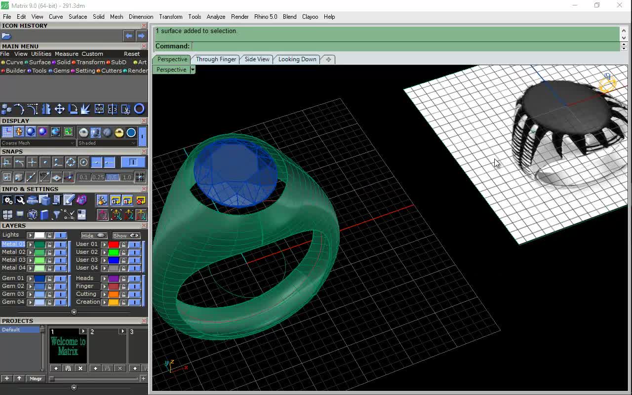 اموزش ماتریکس طراحی طلا جواهر