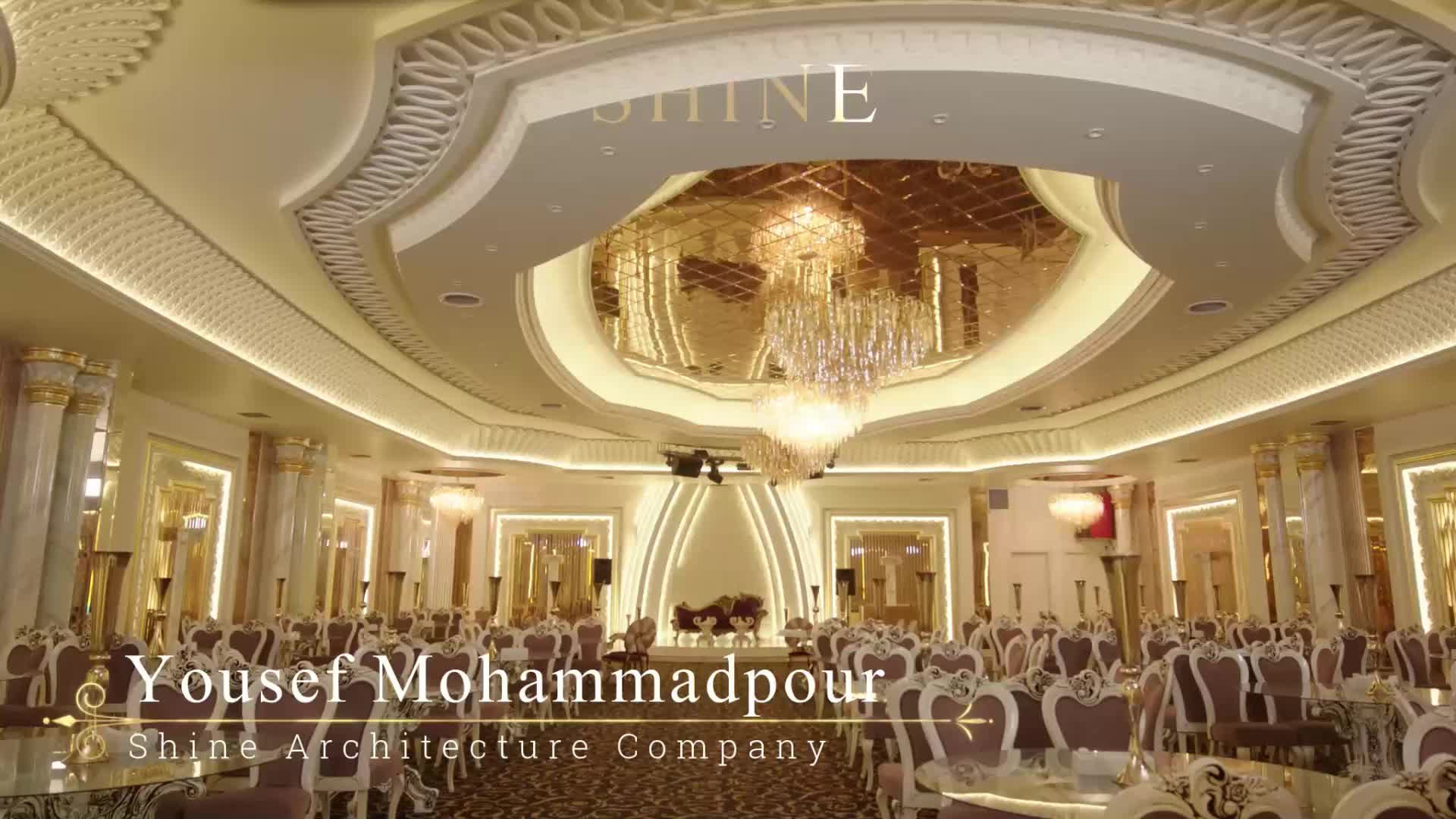 طراحی و اجرای تالار تشریفاتی آرشا پالاس
