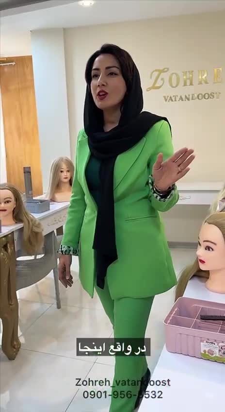 آموزش جامع و کامل شینیون موی عروس در شیراز