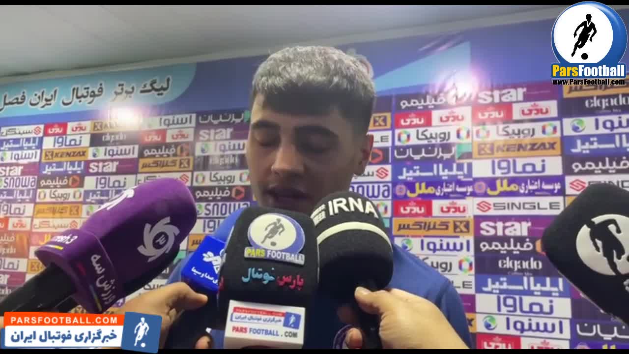 سعید سحرخیزان : روی یک اشتباه بچه گانه مقابل گل خوردیم + فیلم