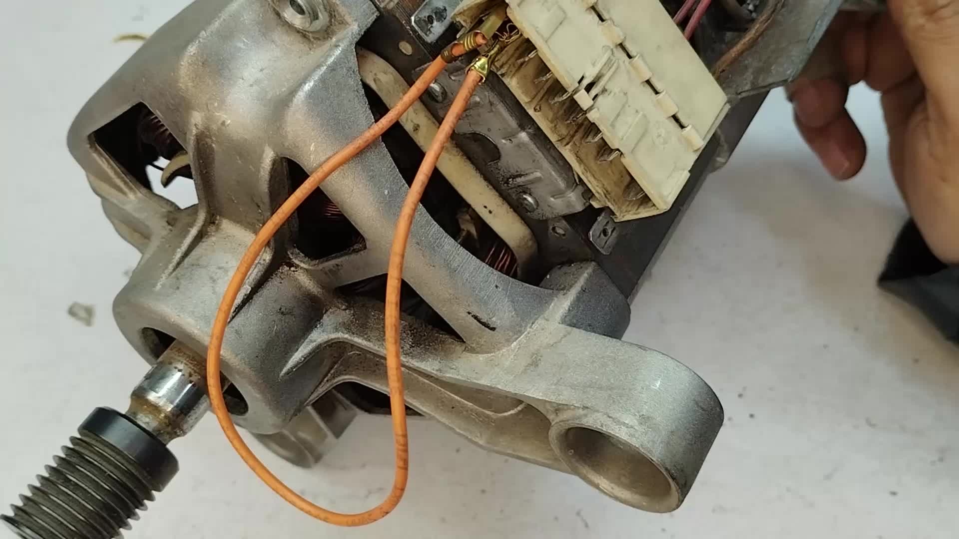 تست و راه اندازی موتور لباسشویی