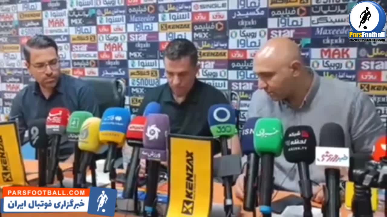 اوسمار: به مصاحبه‌های غیر فنی رقیب پاسخ نمی‌دهیم + فیلم