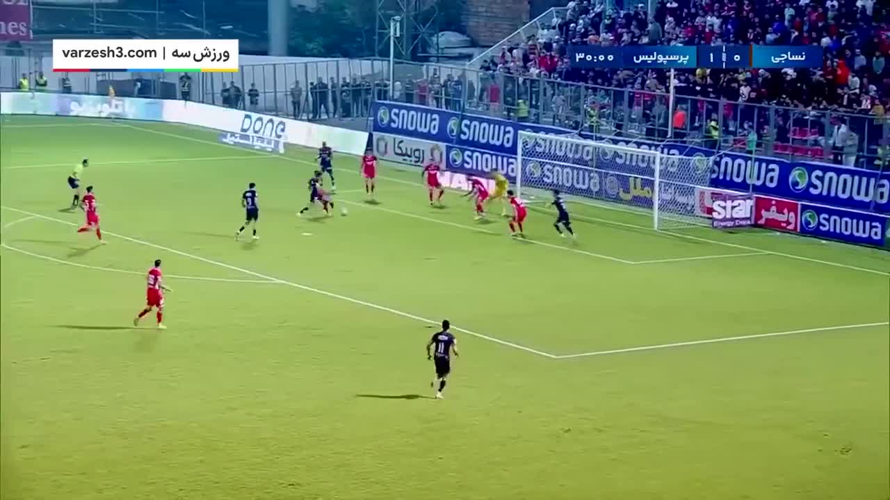 بازی نساجی ۱خلاصه - پرسپولیس ۲/ یکشنبه ۱۷ اردیبهشت ۱۴۰۳
