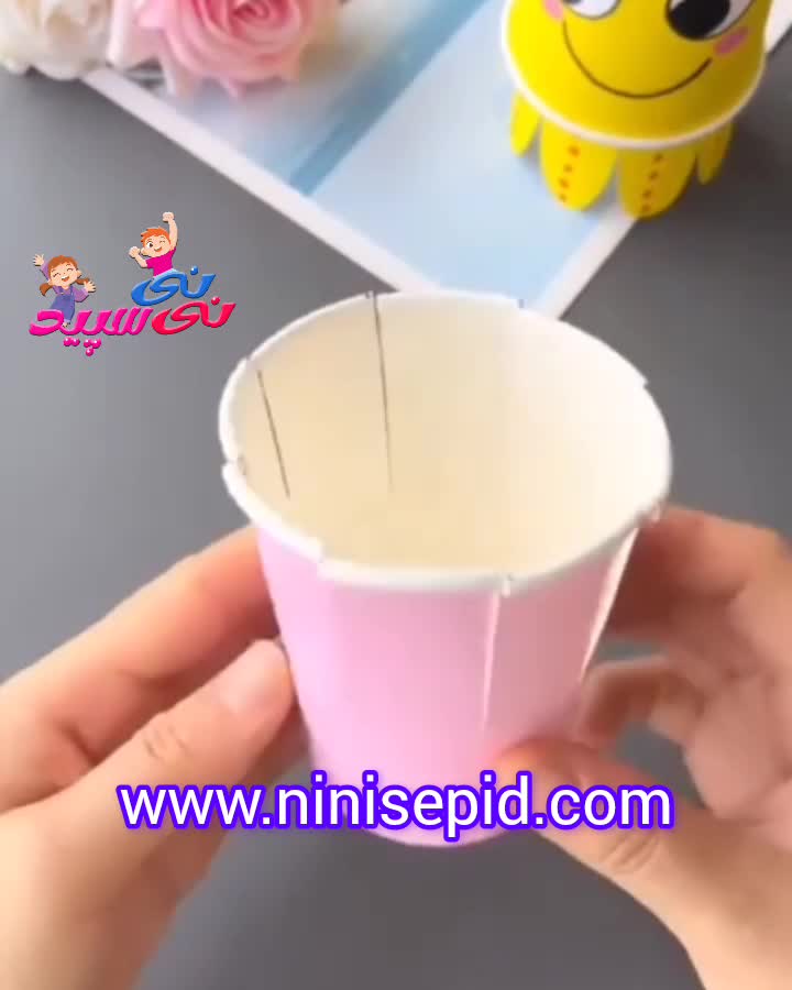 کاردستی هشت پای متحرک