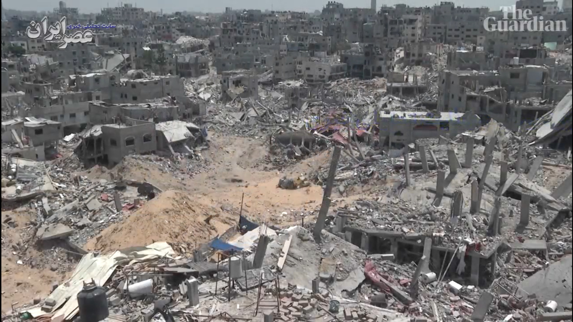 بازگشت به شهر تمام آوار خان یونس در غزه/ چیزی باقی نمانده