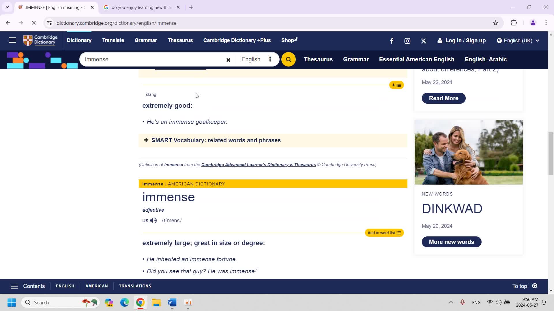 ?Do you enjoy learning new things