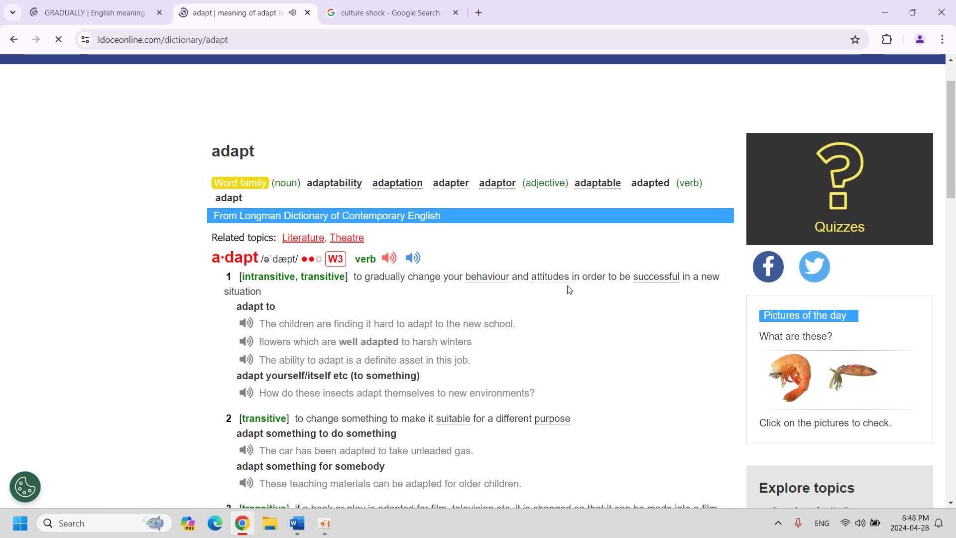 ?Have you ever experienced culture shock