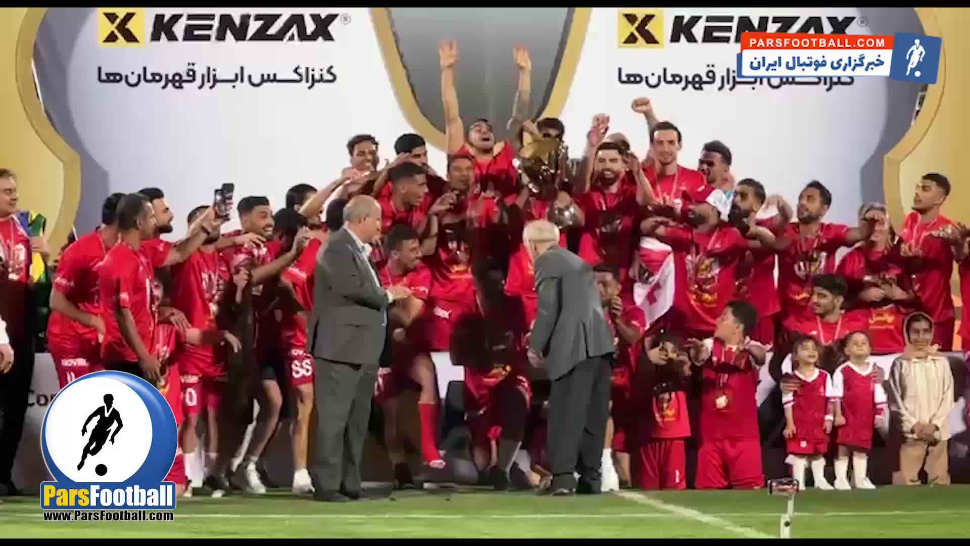 لحظه دیده نشده از قهرمانی پرسپولیس + سند