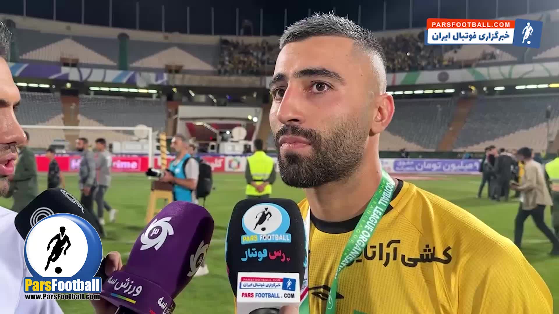 کاوه رضایی ، مهاجم سپاهان : VAR فوق العاده است ؛ حیف است که در لیگ ما VAR نباشد