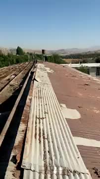 تعمیر پوشش سقف سوله