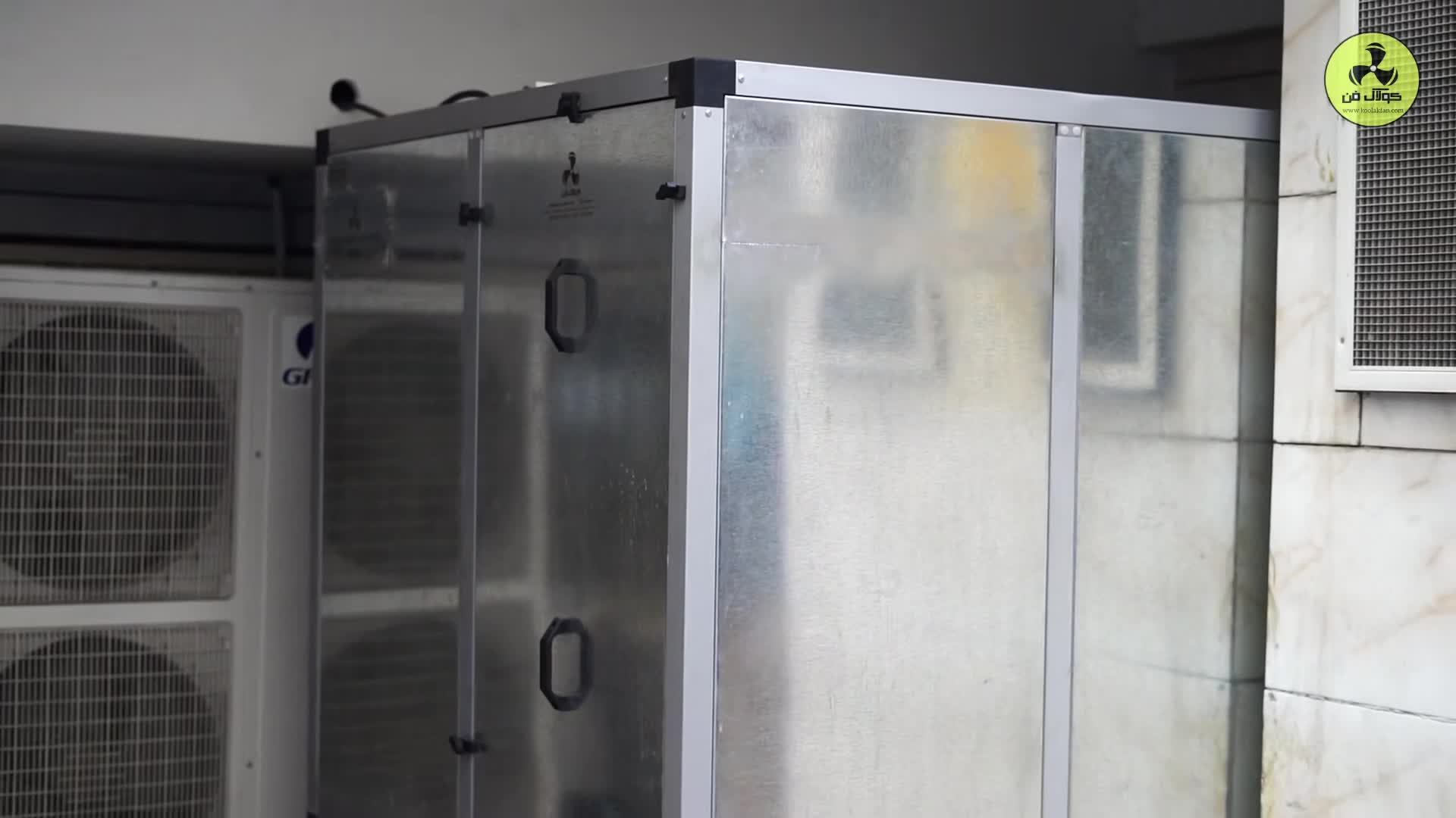 نصب کانال اسپیرال سالن ورزشی در برازجان شرکت کولاک فن 09177002700