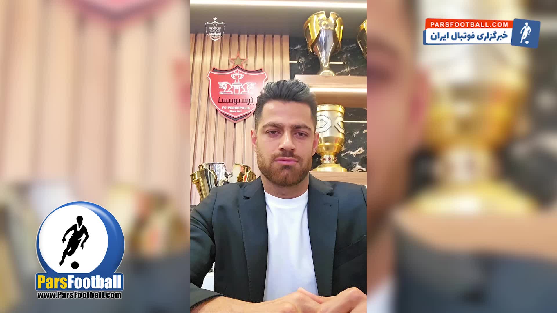پیام مرتضی پورعلی‌گنجی بعد از تمدید قرارداد با پرسپولیس + سند