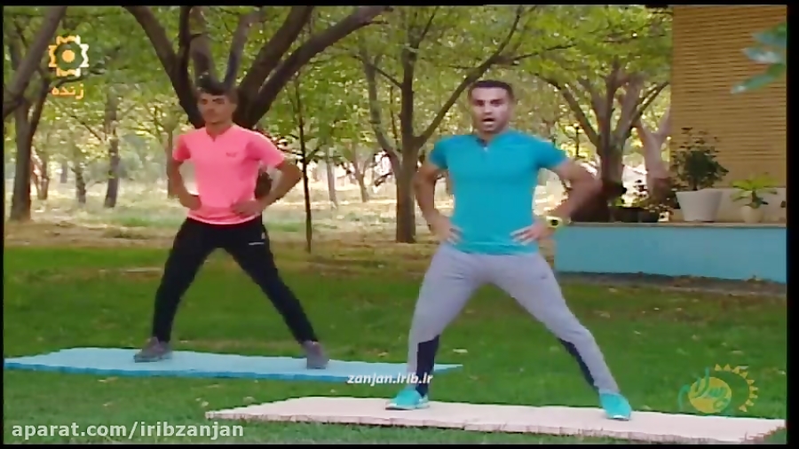 نرمش صبحگاهی | تمرینات ورزشی و ورزش صبحگاهی | ورزش در خانه