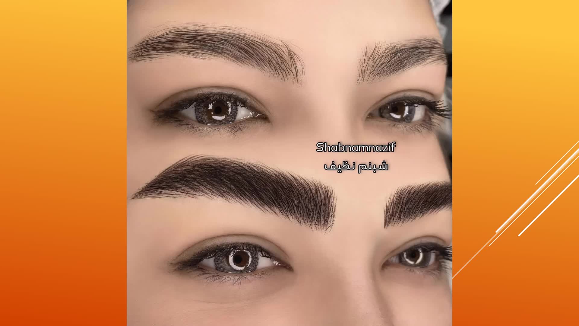 فیبروز ابرو،اکستنشن مو،میکاپ عروس سعادت آباد