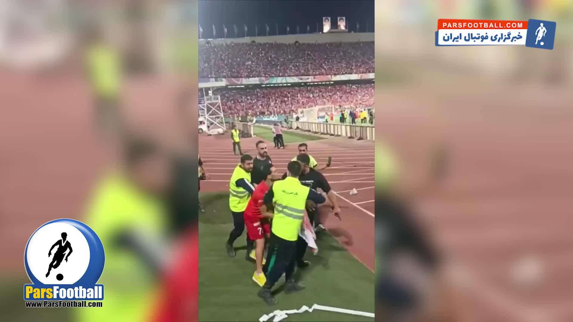 جنجال عیسی آل کثیر در شب قهرمانی پرسپولیس + سند